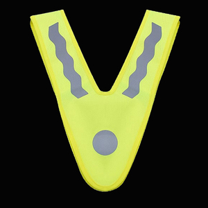 <span class=keywords><strong>Gilet</strong></span> <span class=keywords><strong>lumineux</strong></span> pour enfants, vêtements à haute visibilité, réflecteur en forme de V, <span class=keywords><strong>gilet</strong></span> de sécurité pour enfants, course à pied, cyclisme, routes nocturnes - Product Image 2