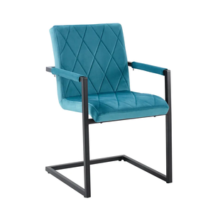 Giữa Thế Kỷ da tự nhiên nhung cổ điển ăn cơm Ghế nhà ăn đồ nội thất phòng ăn sợi nhỏ ăn cơm ghế - Product Image 5