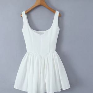 Nuevo Vestido Mini Casual de Verano con Estampado de Leopardo y Cuello en V para Mujer, Cintura Natural, Transpirable, Ecológico, Sexy y Elegante para Fiesta - Product Image 2