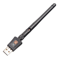 600Mbps double bande 2.4G 5G Internet USB WiFi adaptateur récepteur sans fil réseau Dongle avec antenne pour ordinateur portable de bureau Windows