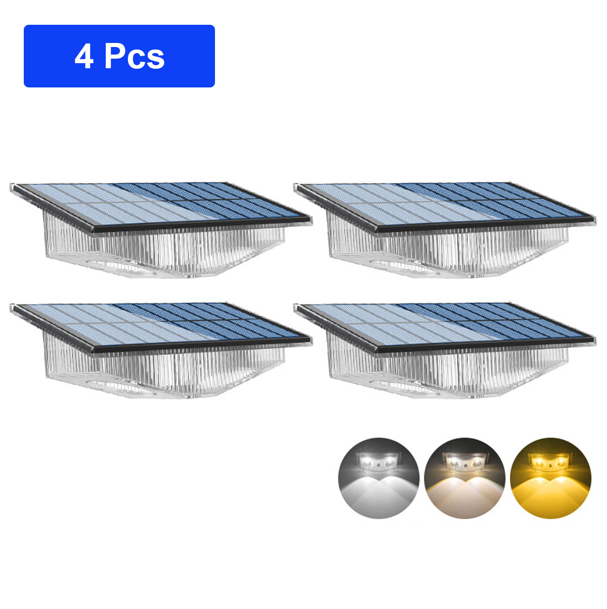 4 pièces - 3 couleurs