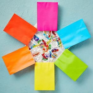 Bolsas de Regalo Coloridas y Brillantes de Calidad Confiable, Personalizables, para Bolsas de Regalos, Cumpleaños Infantiles, Baby Shower, Fiesta Neón - Product Image 4