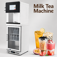 Machine à thé au lait automatique, distributeur de bubble tea, machine de restauration commerciale, machines à bubble tea intelligentes personnalisées