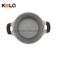 Conception classique de haute qualité 10 pièces allemand Homet Die Coat ensemble de casseroles en aluminium fournitures de cuisine antiadhésives ensemble d'ustensiles de cuisine