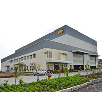Kits de construction métallique industrielle préfabriquée en acier pour entrepôts/ateliers/hangars avec conception personnalisée et coût réduit