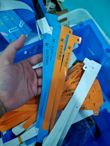 สายรัดข้อมือไวนิลแบบใช้แล้วทิ้งกันน้ำ PVC พิมพ์ลายสกรีน ออกแบบโลโก้สีตามสั่ง สไตล์โบราณ ขนาดต่างๆ สำหรับโปรโมชั่น - Product Image 4