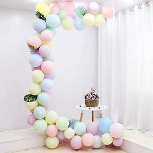 Full Size Latex Balloon Samples Color Mixing High Quality Standard Pearlescent Metal Macaron Retro Color Balloons - Product Image 4