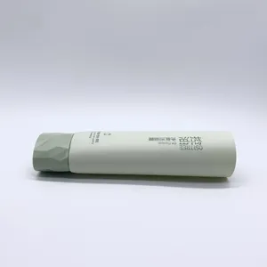 Tube plastique rechargeable en PE pour le nettoyage du visage, Lotion pour le corps, emballage de crème pour les mains