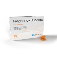 Vente directe d'usine PR142017 Grossesse Duocaps Marque privée Produit de soins de santé Capsule molle Dosage Bon pour la santé des adultes