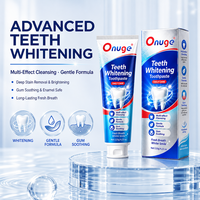 Dentifrice blanchissant Onugesmile, dentifrice blanchissant, soin dentaire, élimination des taches, saveur menthe, haleine fraîche