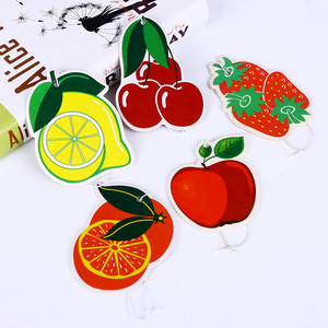 Diffuseur de parfum suspendu pour voiture, design amusant en forme d'arbre fruité, désodorisant de luxe pour voiture, accessoires OEM/ODM - Product Image 5