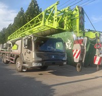 Grue tout-terrain Zoomlion d'occasion 25 tonnes en promotion, capacité de levage élevée, en stock pour levage lourd en port et en entrepôt