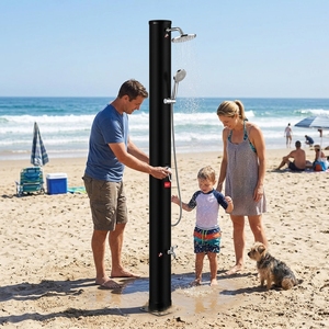 <span class=keywords><strong>Douche</strong></span> <span class=keywords><strong>solaire</strong></span> extérieure grande capacité 40L pour piscine, plage et jardin - Product Image 6