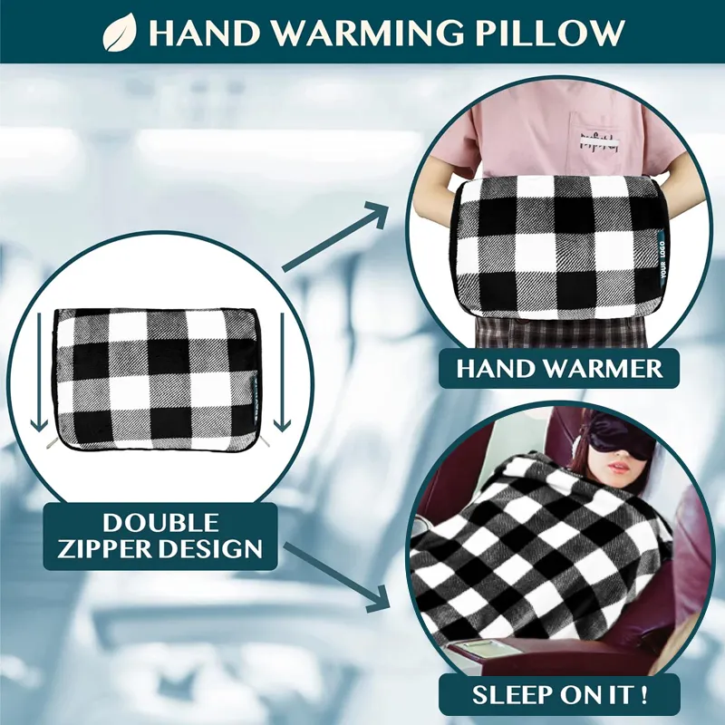 Новый стиль на заказ мягкий уютный теплый диван зимний коралловый флисовый носимый толстовка с капюшоном одеяло роскошное дорожное одеяло для путешествий одеяло 2 в 1