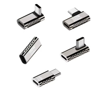 JILIAN Nouvelle Arrivée Vente Chaude Adaptateur Convertisseur USB 3.2 Type C Mâle vers Femelle 100W 20Gbps en Alliage de Zinc pour Transmission Rapide