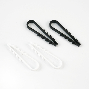 Clipes de Cabo Plásticos Eficazes, Clipes de Nylon para Cabos, Clipes Ajustáveis para Cabos - Product Image 2
