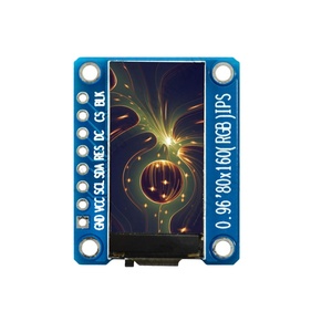 โมดูล LCD ขนาด160 × 80 TFT ST7735S 8PIN หน้าจออุตสาหกรรม SPI ขนาด0.96นิ้วสำหรับแผงควบคุมเครื่องมือ IOT - Product Image 3