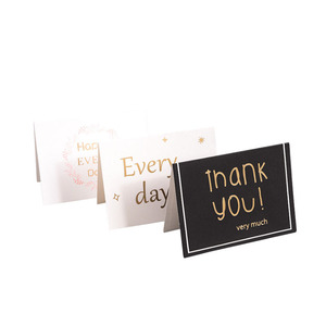 Grazie per i migliori <span class=keywords><strong>auguri</strong></span> di carta con messaggio regalo pieghevole decorazione fai da te biglietto di <span class=keywords><strong>auguri</strong></span> per le vacanze biglietto d'invito a nozze - Product Image 5