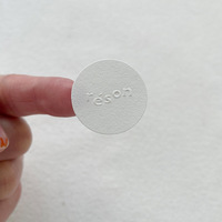 Autocollants en papier écorce texturé, étiquettes en relief 3D, autocollants personnalisés en papier spécial pour l'emballage, décalcomanies pour enveloppes