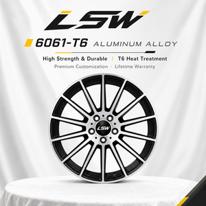 LS8196 5x120 ET35 ล้อฟอร์จขนาด 18 19 20 นิ้ว คุณภาพพรีเมียมประสิทธิภาพสูง สีดำขัดเงา ลายหลายก้าน - Product Image 4