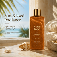 OEM ODM Peptide Carotte Huile Bronzante Huile Corporelle Naturelle pour Bain de Soleil de Plage & Bronze Huile Autobronzante
