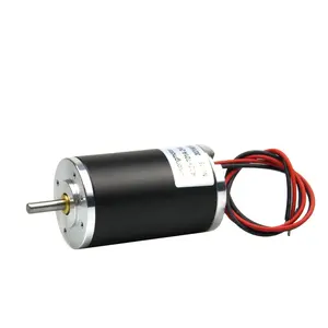 Jkongmotor 42zyt01a 12v 24v 3000 סל"ד upto 8770 סל"ד Dc פחמן מברשת מנוע טניס כדור מכונה מנוע