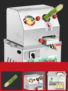 Máquina Extractora de Jugo de Caña de Azúcar de Acero Inoxidable, con Motor, de Sobremesa, 450W, 220/380V/110V, Superventas - Product Image 2
