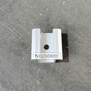 Pince intermédiaire AL6005-T5/SUS 304 pince centrale solaire MCTHA AL montage panneau solaire pince d'extrémité moyenne - Product Image 1