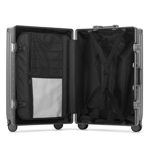 Aluminum Frame <b>Trolley</b> Case 24 Inch With Universal Wheels Durable Travel Luggage For Leisure Travel - Product Image 2