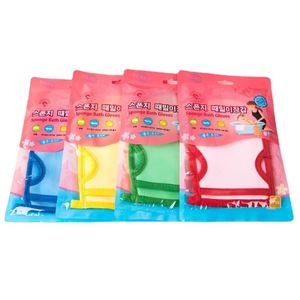 Sponge Bath Gloves Double Sided Thickened PVA Material For Children And Adults Bathing Essentials - Product Image 1