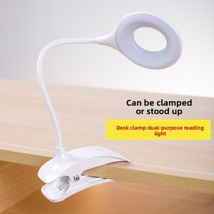 Lampe de table à LED portable avec design à clipser B22/E14/E26 Luminaires simples alimentés par <span class=keywords><strong>batterie</strong></span> - Product Image 2