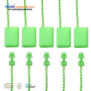 Etiquetas de Sello Cuadradas Recicladas con Logotipo Impreso Personalizado, Fabricadas a Mano con Cuerda Ecológica <span class=keywords><strong>para</strong></span> Prendas de Vestir - Product Image 2