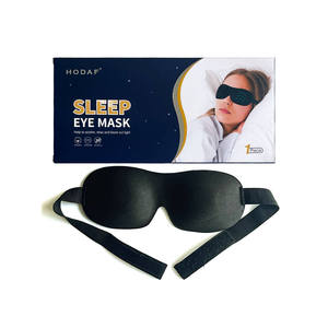 OEM Custom 3D Contoured Sleep <strong>Eye</strong> Mask Soft Memory Foam <strong>Blackout</strong> <strong>Eye</strong> Cover Adjustable Strap for Travel Night Rest - Product Image 3