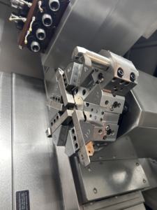 Flat <b>Bed</b> CNC Lathe Turning Center with Hydraulic Collet and Y Axis C Axis and 4+4 Live Tool - Product Image 2