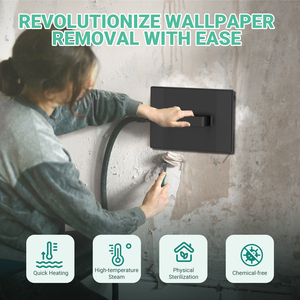 Vloxo 2300W เครื่อง4.5L ไอน้ำวอลล์เปเปอร์เต้นระบำเปลื้องผ้า220-240V เครื่องมือไฟฟ้าแบบพกพากำจัดวอลล์เปเปอร์ - Product Image 3