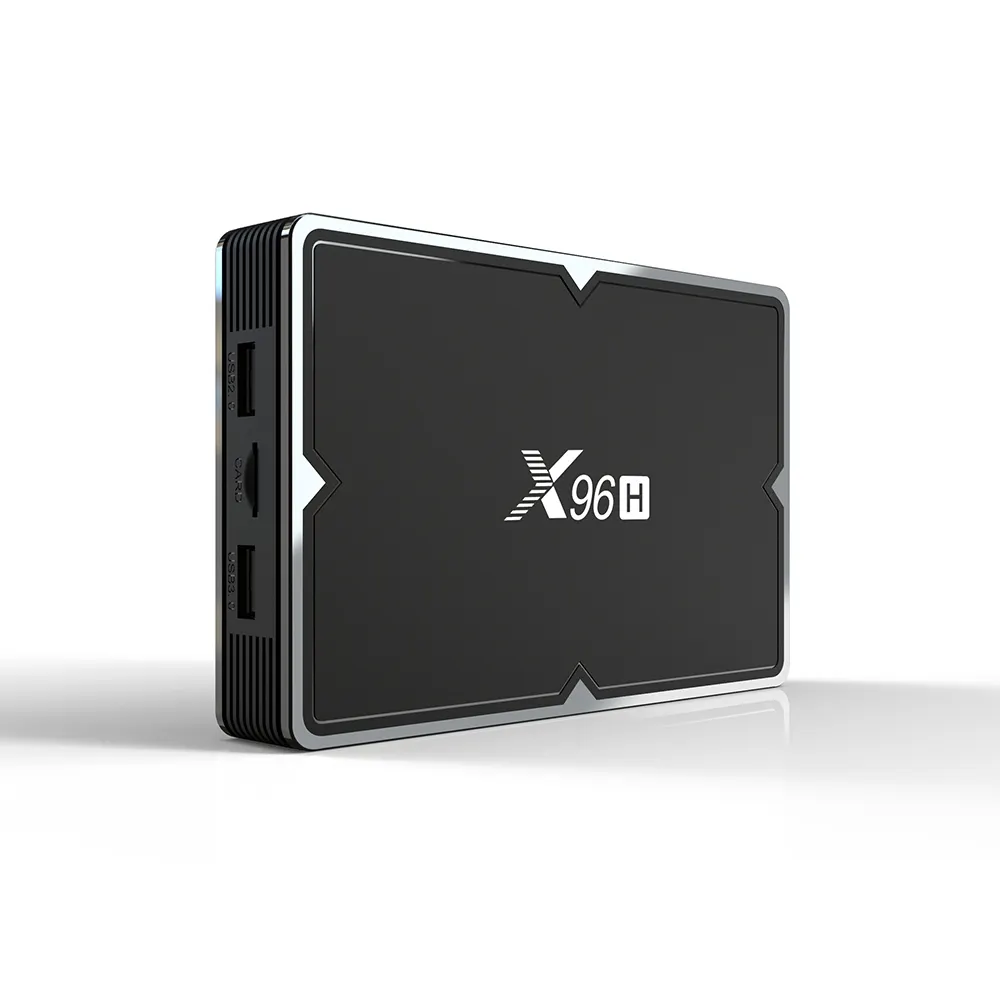 X96H Android 9.0 TV BOX Allwiner H603 QuadコアMedia Player 1HD Out 1 HD Input 3 USB Port 4K HD Set Top Box 4G 64G BOX