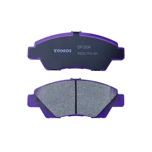 TOMOI DP-1034 Smart Custom Cheap Wholesale Price 4 Front Best Brake Pad Kit Brand For Honda Insight Jazz Fit