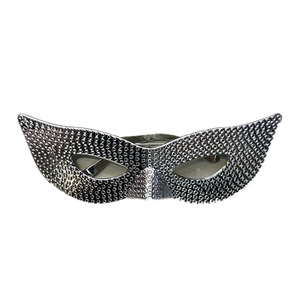 Masque de mascarade à pois pailletés en gros, masque demi-<span class=keywords><strong>visage</strong></span> œil de chat brillant, accessoires de costume pour carnaval, Halloween, fête, cosplay - Product Image 3