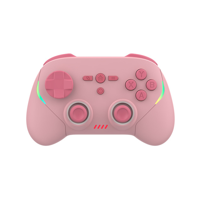New Q104 Gaming Gamepad RGB Light Hall Joystick and Trigger Wireless BT Game Controller for Switch Android PC
