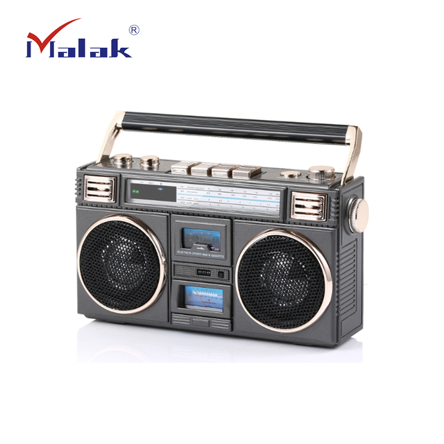 Professional portable vintage tape cassette player wireless link cassette recorder