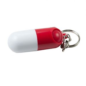 Nuevo Estilo, Estuche para Pastillas de Viaje Tipo Cápsula, Caja para Pastillas con Tapa Abatible, Mini Caja de Plástico - Product Image 1