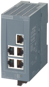 Commutateur Ethernet industriel non géré Siemens SCALANCE XB005 6GK5005-0BA00-1AB2 LAN uniquement pour équipement d'automatisation - Product Image 1