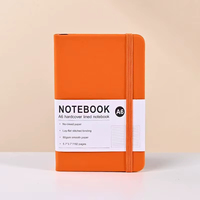 Libreta A5 con Correa de Cuero PU Personalizada, 100 Hojas Rayadas, Color Macaron, Diario de Oficina, Regalo Promocional, Venta al Por Mayor, OEM, ODM