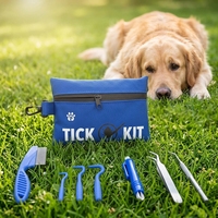 Trousse de premiers soins pour animaux de compagnie personnalisée, imperméable, trousse de secours pour chat et chien, trousse de premiers soins médicale pour animaux de compagnie pour les promenades, la randonnée, le camping, la voiture et la maison