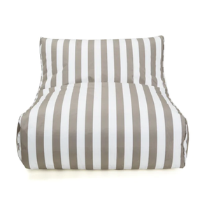 Water-Resistant Anti-UV Outdoor <strong>Bean</strong> <strong>Bag</strong> Lounger Chair <strong>Yellow</strong> White Stripes Beanbag Sun Lounge Pool Floating <strong>Bean</strong> <strong>Bag</strong> Sofa Cover - Product Image 6