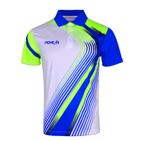 Nouveau style – Polo de golf unisexe 100 % polyester personnalisé par sublimation, col en V, manches courtes, anti-plis, respirant, promotionnel rapide