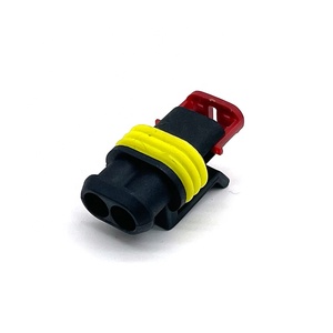 Adaptador Eléctrico Automotriz Impermeable de 2 Pines 282080-1, Material PA66, Conectores, Arnés de Cables, Reelhon - Product Image 4