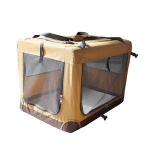 Luxury Pet Dogs Travel Car Soft Transport Box Dog Crate