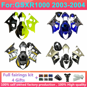 Kits de Carenado de Inyección para Motocicleta GSXR1000 GSX1000R 2003 <span class=keywords><strong>2004</strong></span> <span class=keywords><strong>GSXR</strong></span> <span class=keywords><strong>1000</strong></span> K3 03 04, Kit Completo de Carrocería Zxmt - Product Image 2