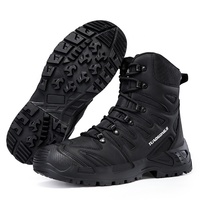 BAEWOON TB13 Chaussures de sécurité pour hommes, bottes de randonnée Delta, chaussures de camping en plein air, bottes tactiques pour hommes, fourniture d'usine